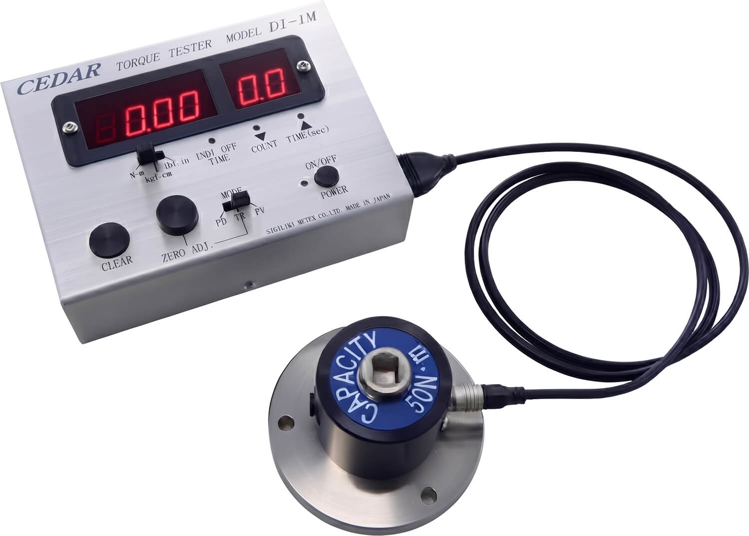 Imada Cedar DI-1M - DI-2M Digital Torque Tester for Air Tools &amp; Impact Wrenches