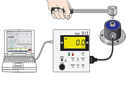 Imada Cedar DIS-IP Digital Torque Tester with Remote Sensor