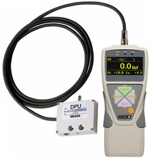 Imada ZTA-DPU-Series Digital Force Gauge with Remote Sensor