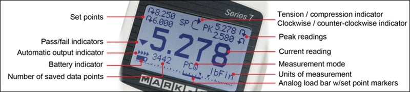 Mark-10 M7I Professional Force / Torque Indicator