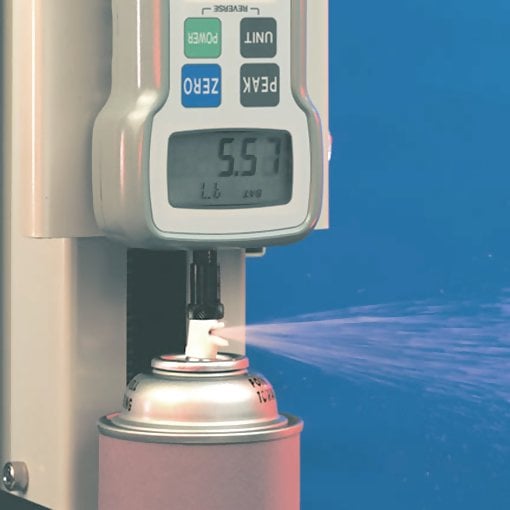 Shimpo FGS-100L Manual Hand-lever Force Test Stand, 200 lb Capacity