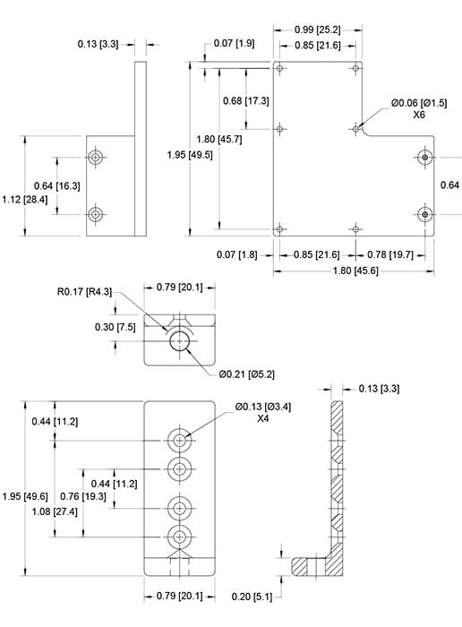 Checkline AC1062 Force Indicator and Load Cell Mouting Kit for ESM303