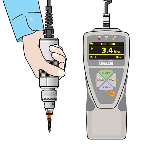 Imada HTGS Medidor de Torque Digital