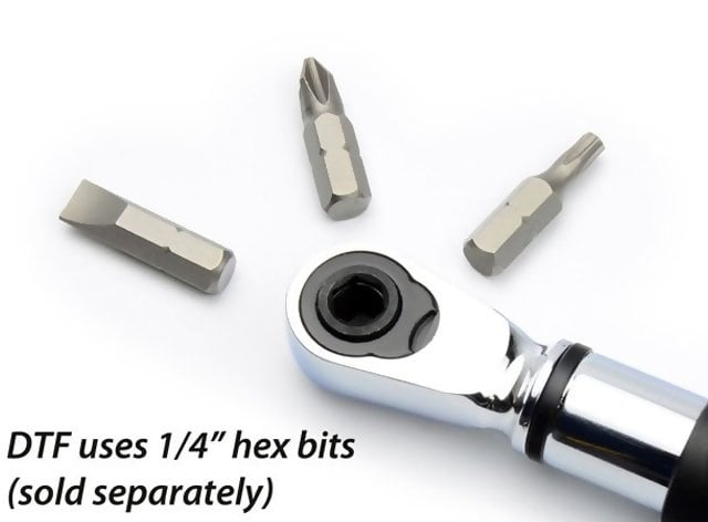 Checkline DTF Digital Torque Wrench with 1/4" Female Hex Drive