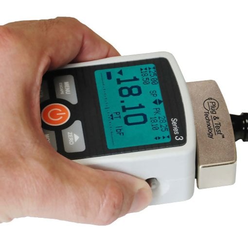 Mark-10 MR06-200 Force Sensor, Wire Crimp Pull Testing, 200 lbF / 1000 N