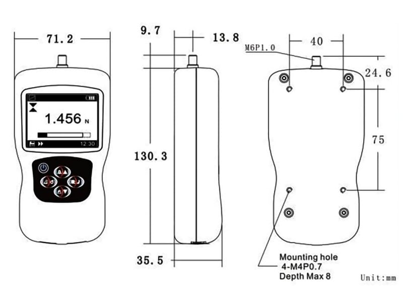 Shimpo FG-3000 Digital Force Gauge