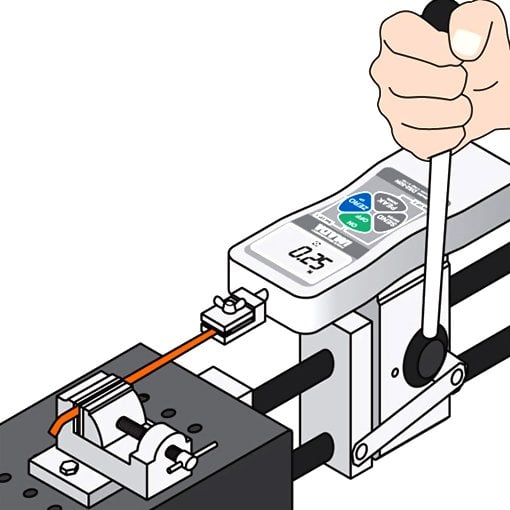 Imada NLH Horizontal Lever Test Stand