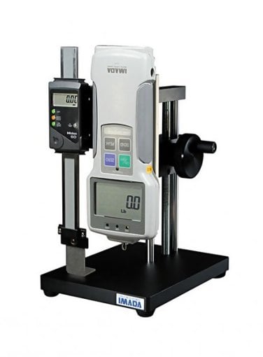 Imada KV-11-S Micro-Movement Test Stand with Digital Distance Meter
