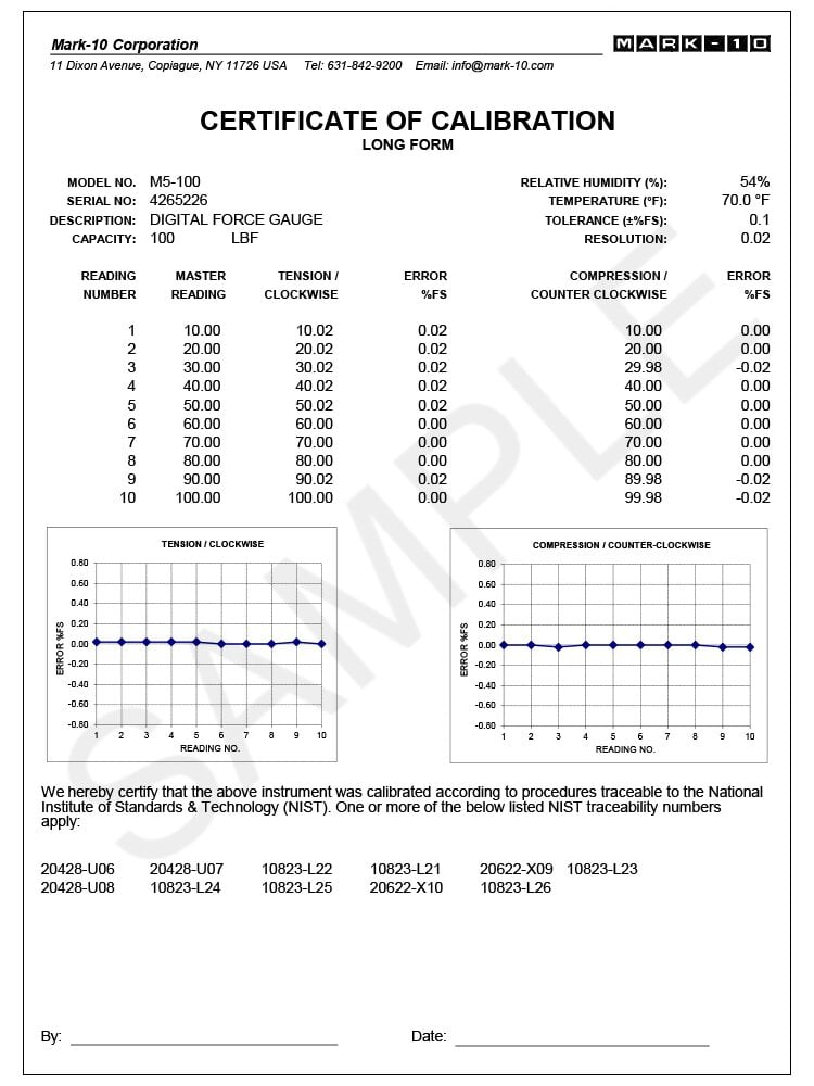 Mark-10 F755 - F1505 Advanced Test Frames