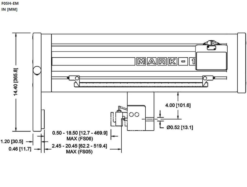 Mark-10 EasyMESUR-LR Tension and Compression Test Frame