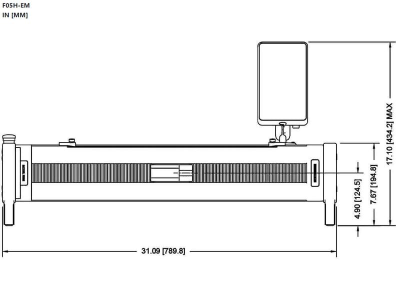 Mark-10 EasyMESUR-LR Tension and Compression Test Frame