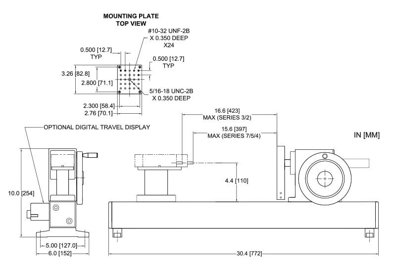 Mark-10 TSF High Capacity Manual Test Stand