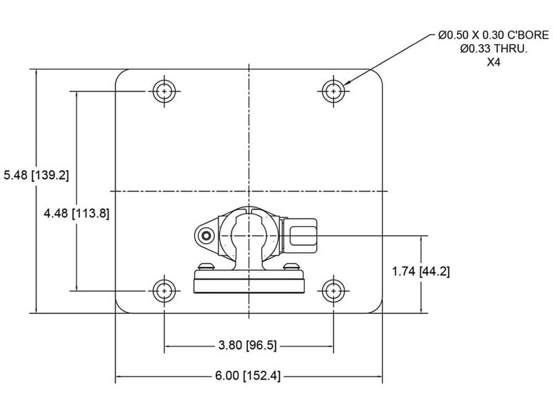 Mark-10 AC1100 Tabletop Stand For Indicators
