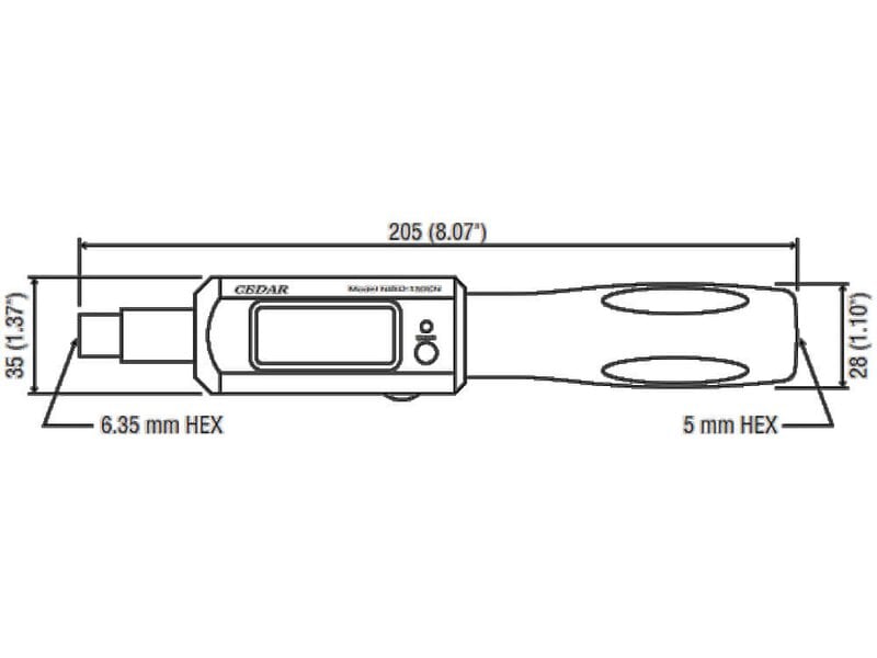 Imada Cedar NDID-150CN Adjustable Torque Screwdriver