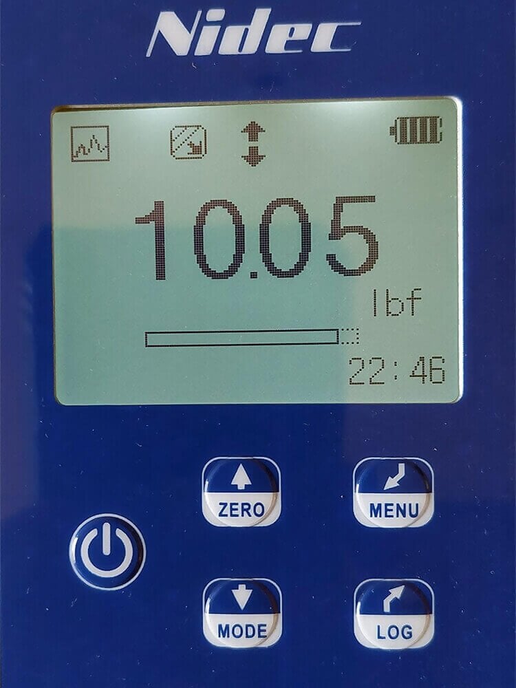 Shimpo WTPT-1000 Wire Terminal Pull Tester, 225 lb / 100 kg Capacity