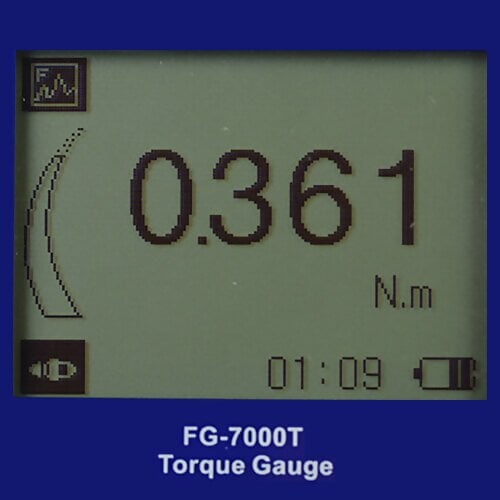 Shimpo FG-7000TA Digital Torque Gauge with Adjustment Clamp