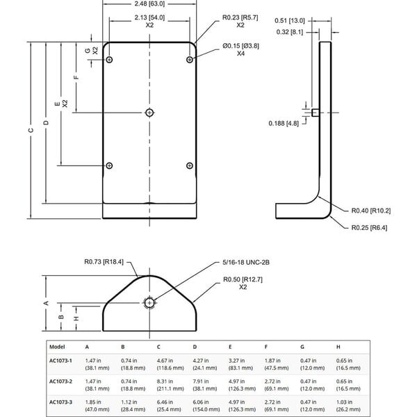 Mark-10 AC1073 Inline Adapters for Force Gauges