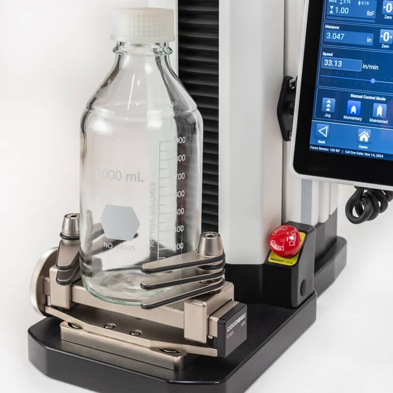 Mark-10 G1023 Bottle / Round Sample Grip, Max Sample Diameter 4.8"