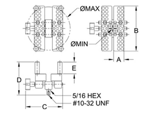 Mark-10 G1058 Universal Cap Grip