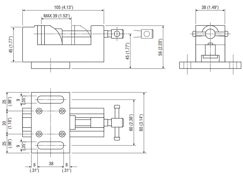 Imada GT-30-1 90 Peel Test Fixture