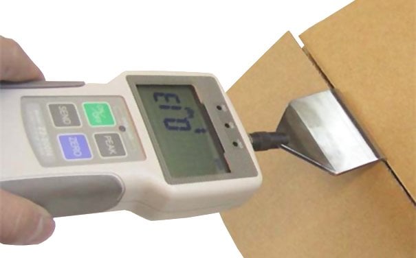 Imada DF-60 Hook for Corrugated Cardboard Seal Strength, Capacity 50 lbs