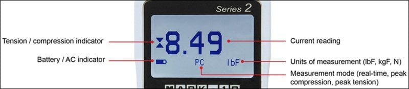 Mark-10 Series 2 Economical Digital Force Gauge
