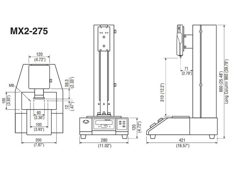 Imada MX2 High Performance Motorized Test Stand