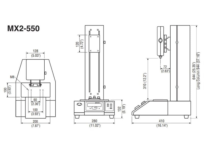 Imada MX2 High Performance Motorized Test Stand