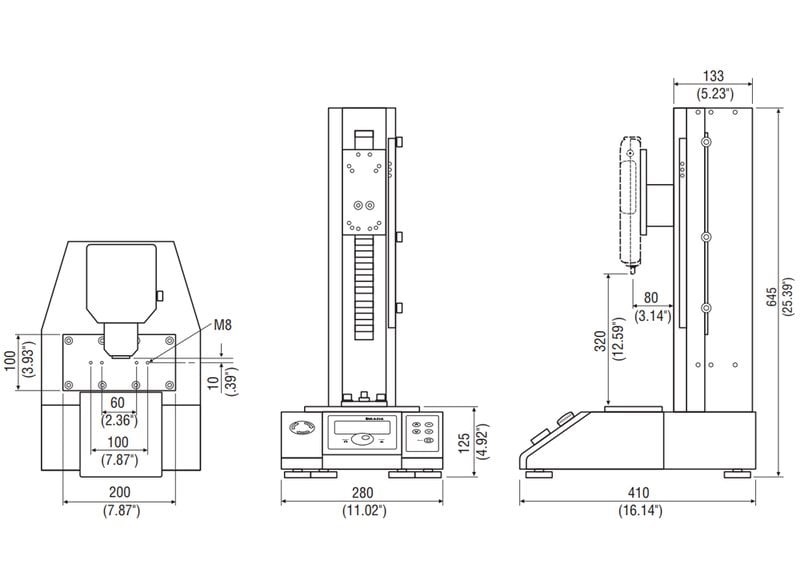Imada EMX-275 Ultra Precision, Force Control, Motorized Test Stand