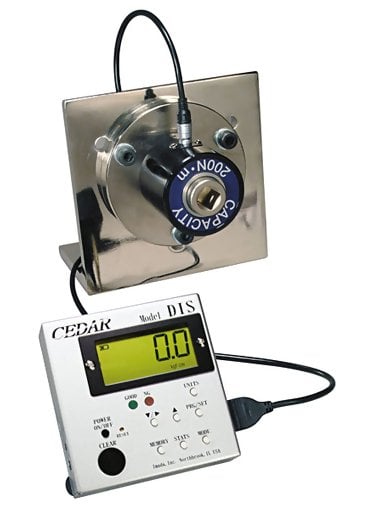 Imada Cedar DIS-IP Digital Torque Tester with Remote Sensor