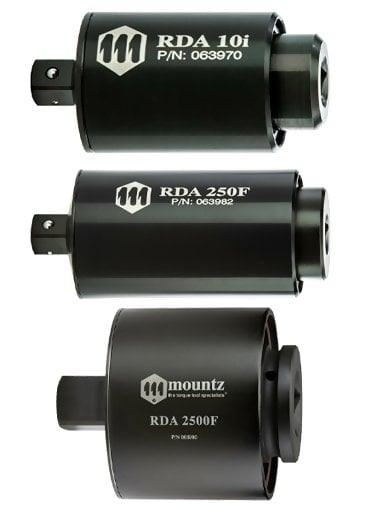 Mountz RDA Run Down Adapters for Torque Testers